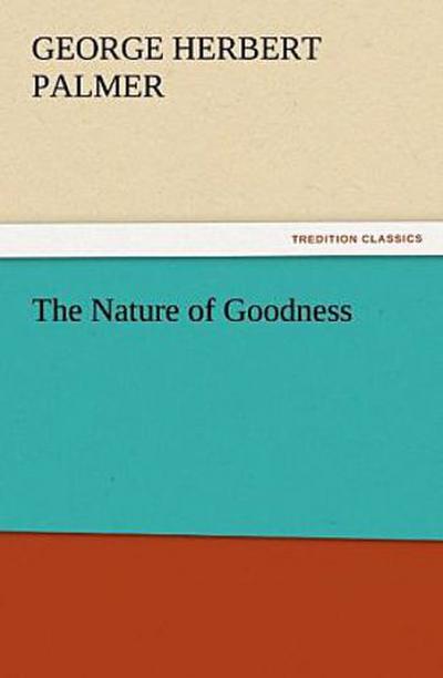 The Nature of Goodness