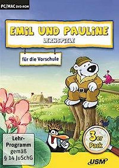 Emil und Pauline 3 in 1 Bundle - Lernspiele für die Vorschule