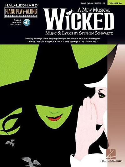 Wicked: Piano Play-Along Volume 46 [With CD] - Stephen Schwartz