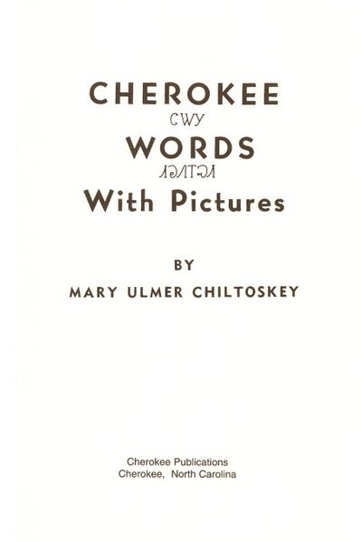 Cherokee Words