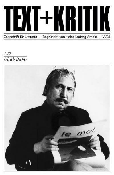 TEXT + KRITIK 247 - Ulrich Becher