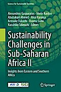 Sustainability Challenges in Sub-Saharan Africa II