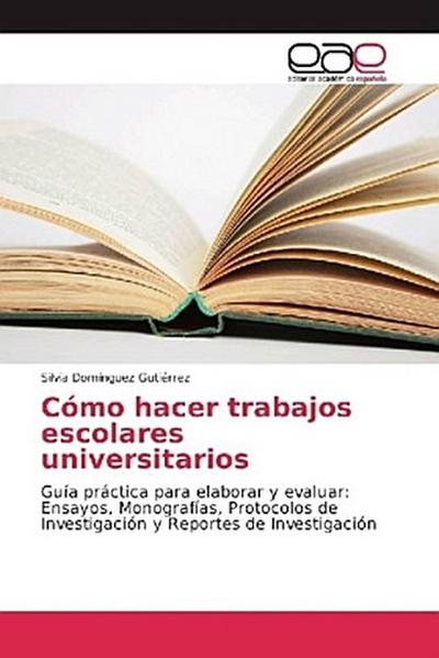 Cómo hacer trabajos escolares universitarios