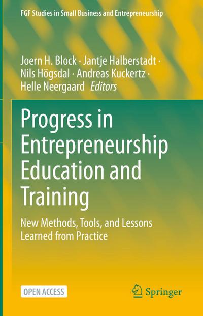 Progress in Entrepreneurship Education and Training