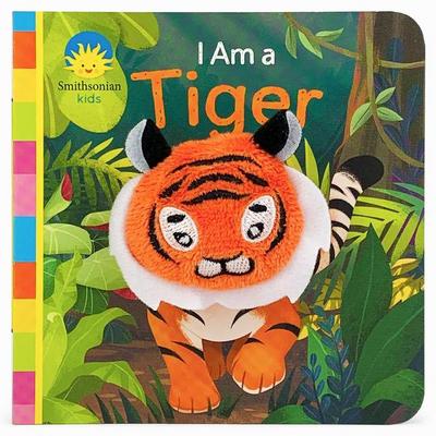 Smithsonian Kids I Am a Tiger Puppet Book