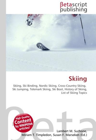 Skiing - Lambert M Surhone