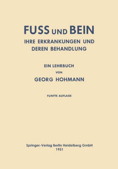 Fuss und Bein