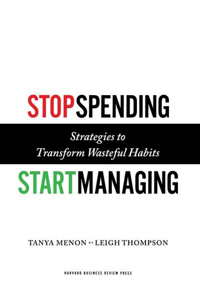 Stop Spending, Start Managing