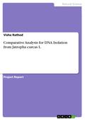 Comparative Analysis for DNA Isolation from Jatropha curcas L.
