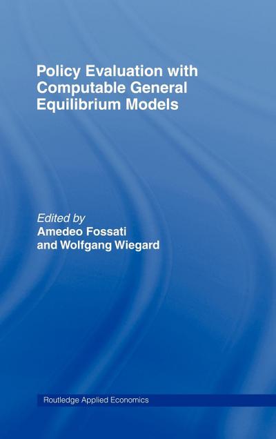 Policy Evaluation with Computable General Equilibrium Models