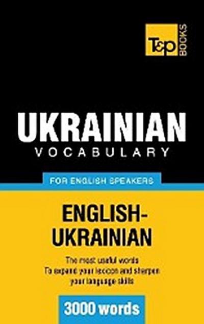 Taranov, A: Ukrainian vocabulary for English speakers - 3000