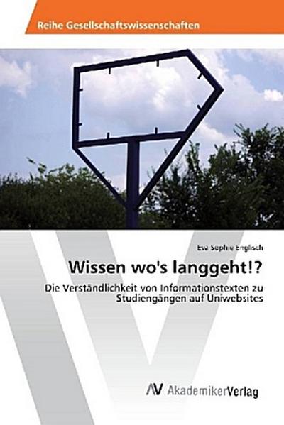 Wissen wo’s langgeht!?