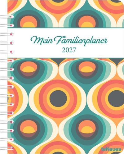 Familienplaner-Buch Vintage 2027