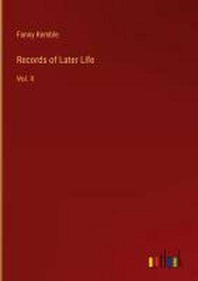Records of Later Life