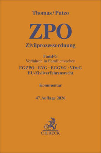 Zivilprozessordnung. ZPO