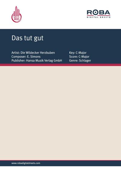 Das tut gut