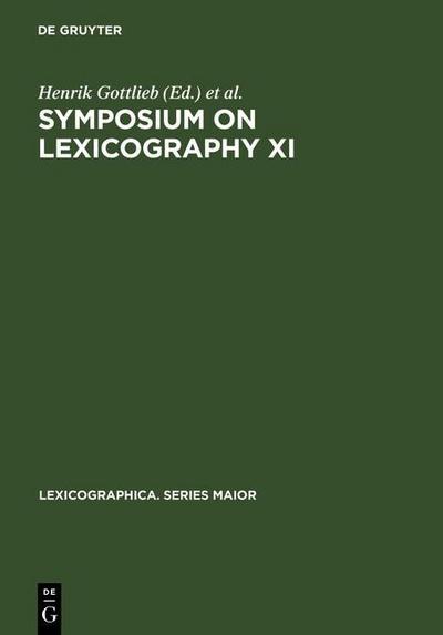Symposium on Lexicography XI