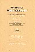 Deutsches Wörterbuch. Neubearbeitung: Band I: Lief