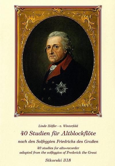 40 Studien nach den SolfeggienFriedrichs des Großen
