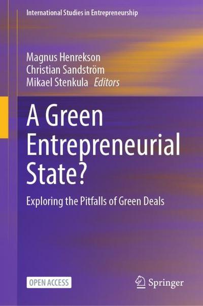 A Green Entrepreneurial State?