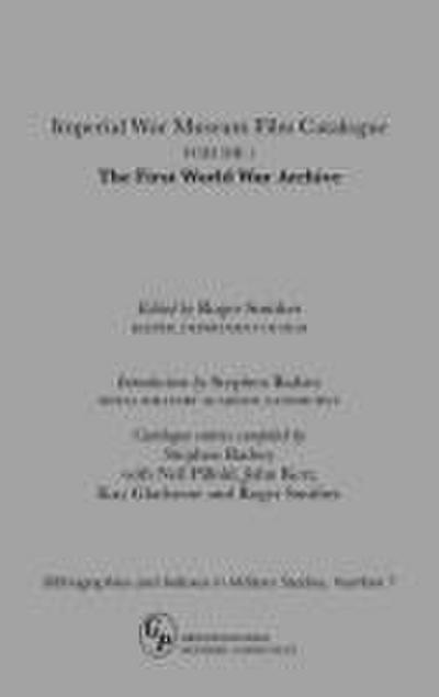 Imperial War Museum Film Catalogue I