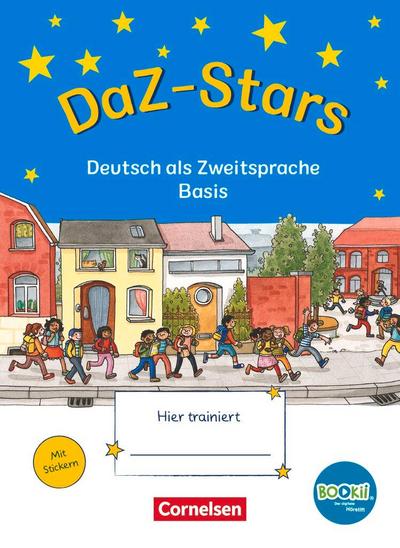DaZ-Stars - BOOKii-Ausgabe - Basis. Übungsheft mit Lösungen