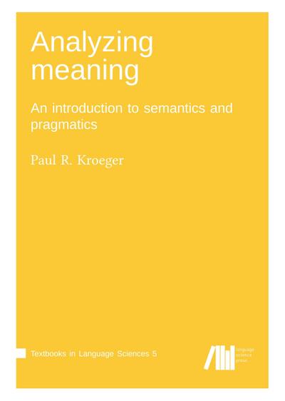 Analyzing meaning