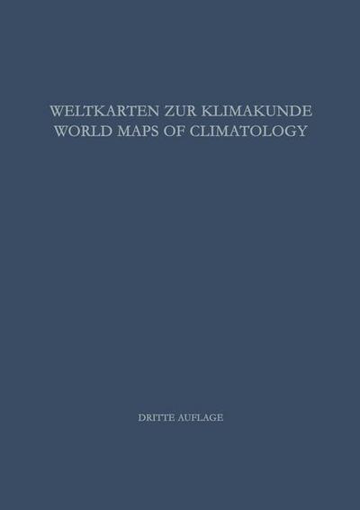 Weltkarten zur Klimakunde / World Maps of Climatology