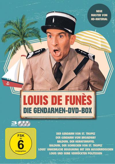 Louis de Funès - Die Gendarmen-DVD-Box DVD-Box