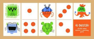 Ed Emberley Double-Sided Domino + Matching Game