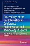 Proceedings of the 3rd International Conference on Innovation and Technology in Sports