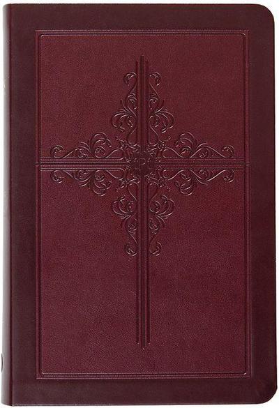 The Passion Translation New Testament (2020 Edition) Giant Print Compact Burgundy