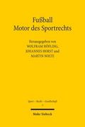 Fußball - Motor des Sportrechts