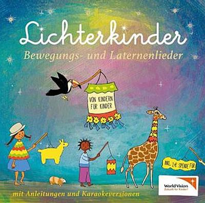 Bewegungs- und Laternenlieder - mit Anleitungen und Karaokeversionen, 1 Audio-CD