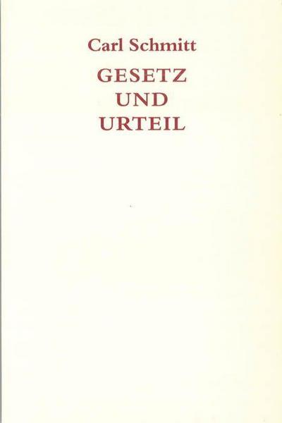 Gesetz und Urteil