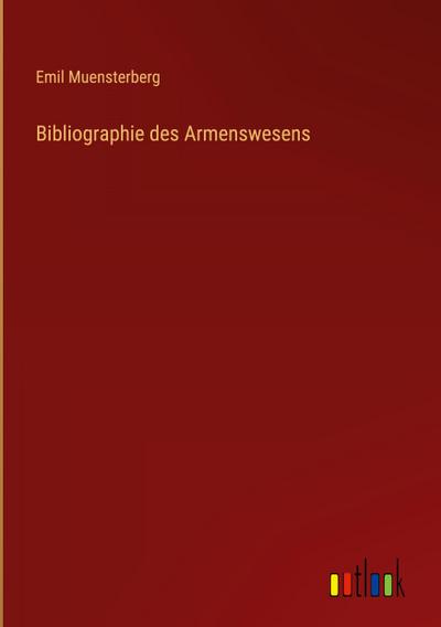 Bibliographie des Armenswesens