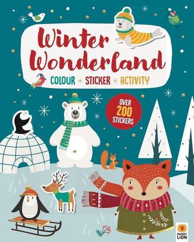 Color, Sticker, Activity Christmas Wonderland