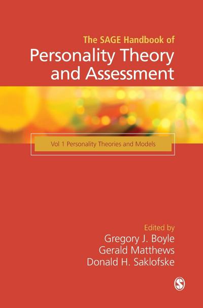 The SAGE Handbook of Personality Theory and Assessment