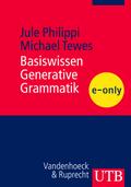 Basiswissen Generative Grammatik