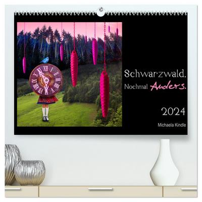 Schwarzwald. Nochmal Anders. (hochwertiger Premium Wandkalender 2024 DIN A2 quer), Kunstdruck in Hochglanz