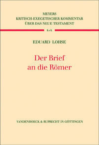 Der Brief an die Römer