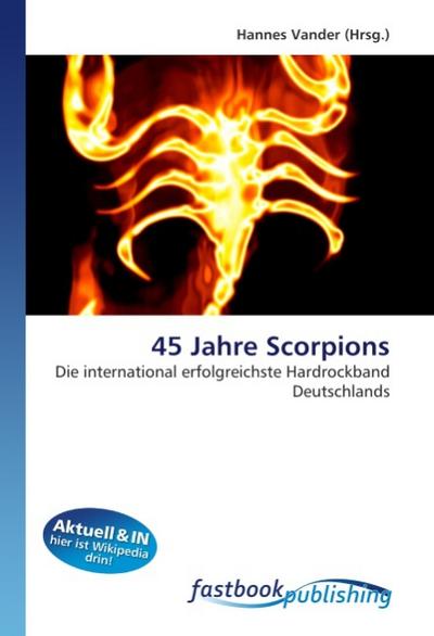 45 Jahre Scorpions - Hannes Vander