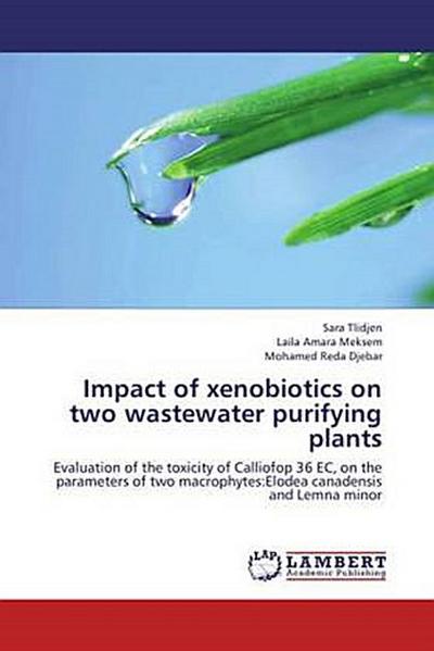 Impact of xenobiotics on two wastewater purifying plants