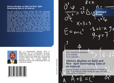 Various Studies on Split and Non- Split Dominating Sets of an Interval
