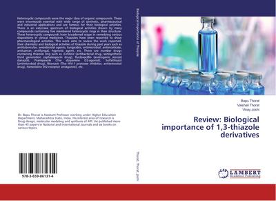 Review: Biological importance of 1,3-thiazole derivatives