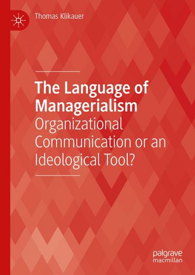 The Language of Managerialism