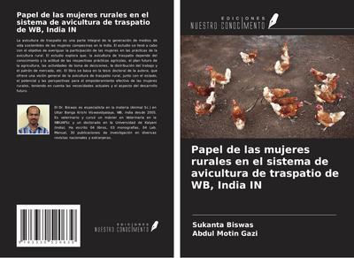 Papel de las mujeres rurales en el sistema de avicultura de traspatio de WB, India IN