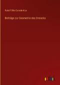 Beiträge zur Geometrie des Dreiecks