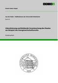 Liberalisierung und bleibende Verantwortung des Staates am Beispiel des Energiewirtschaftsrechts