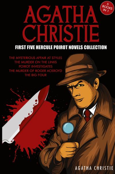 Agatha Christie First Five Hercule Poirot Novels Collection